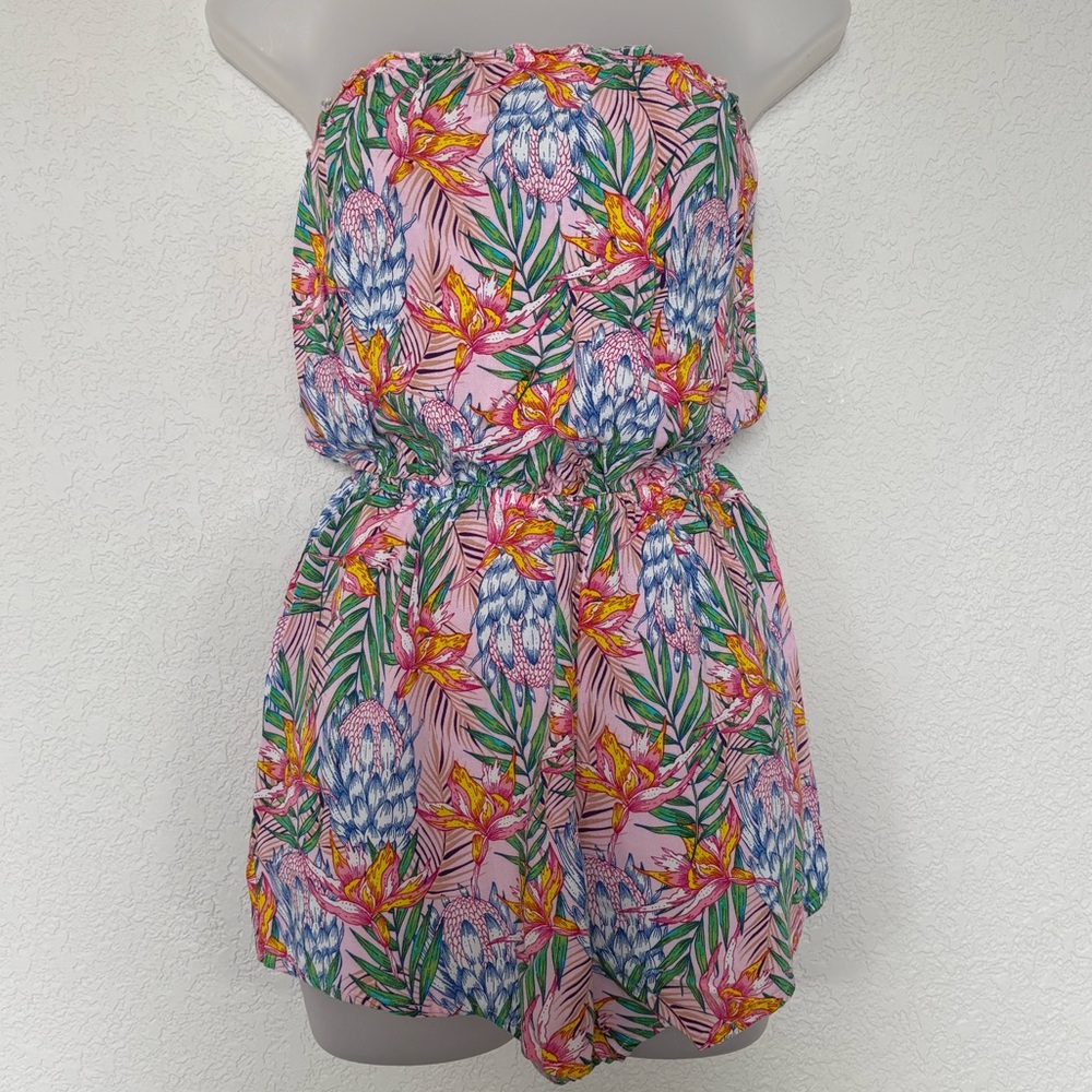 H&M Tropical Print one piece